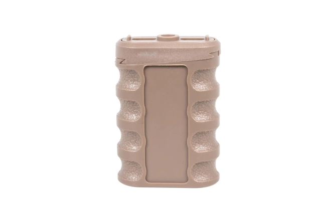 JJ Airsoft JA-1394 angled front grip for M-LOK/Keymod rail (nylon) Tan