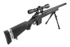 MB4404D sniper rifle replica - with scope and bipod