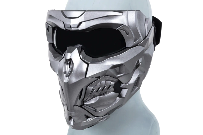 Wosport Doomsday MA-150 2-in-1 Mask Set Light Grey