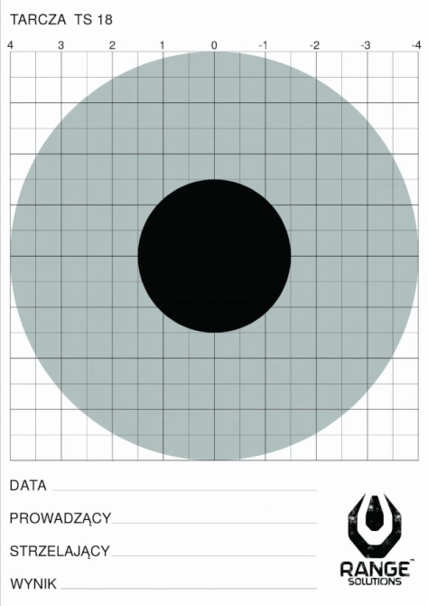 Range Solutions TS-18 shooting target - 100 pieces