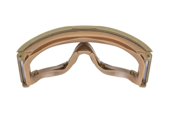 Wosport GG-005 tactical goggles with interchangeable lenses Tan