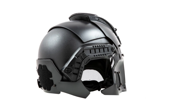 Warrior helmet replica - black