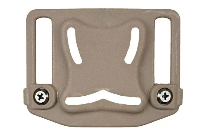 Belt adapter for holster - tan