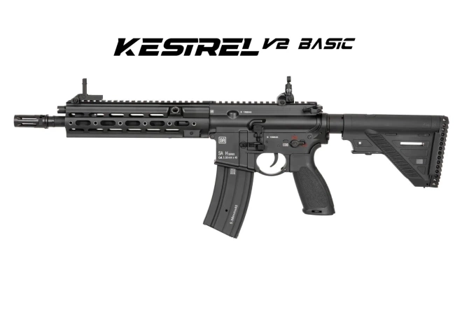 Specna Arms SA-H12 ONE™ Kestrel™ ETU airsoft rifle Black
