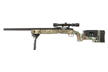 SA-S02 CORE™ High Velocity Sniper Rifle Replica with Scope and Bipod - MC