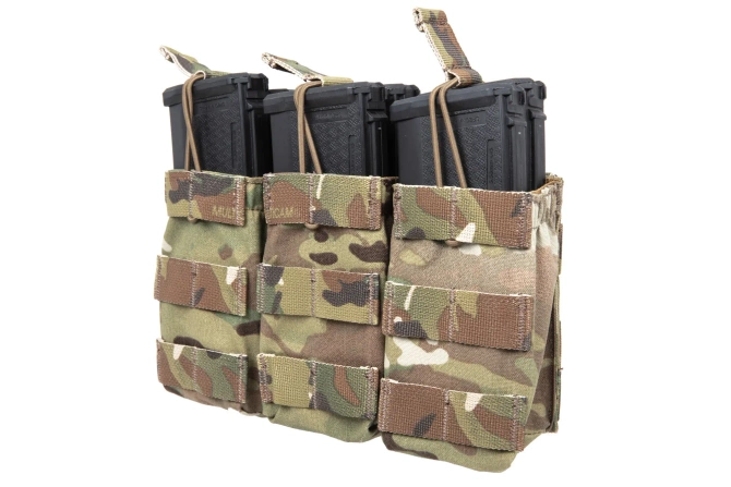Triple Open loader for magazines type 7.62 Emerson Gear Multicam