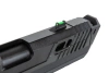airsoft SRC Dark Viper DUAL POWER pistol with carrying case and CO2 magazine Black