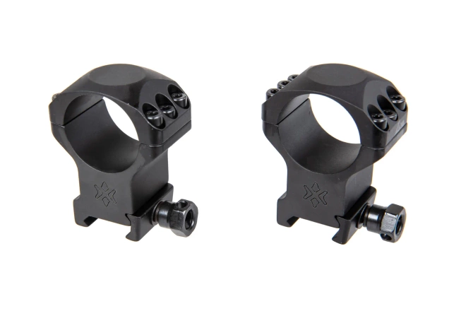 Vector Optics X-ACCU 1.4" mounting ring set 30mm Picatinny (22mm) High Profile