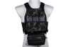 FCS-type tactical waistcoat with MK Chest Rig - Multicam Black