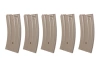 Set of 5 metal hi-cap 300 ball magazines Specna Arms Flat Dark Earth