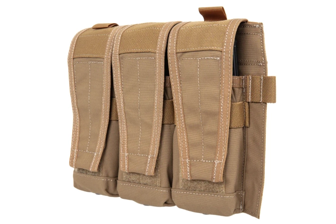 Panel Ładownica Ape Force Gear na 3 magazynki M4/M16 Coyote Brown