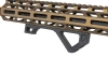 Karabinek ASG Specna Arms M4 RRA SA-E24 HAL ETU™ Chaos Bronze z pomarańczowym urządzeniem wylotowym
