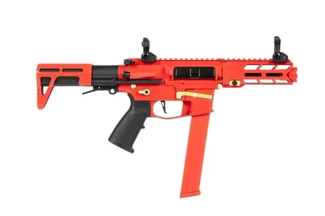 Replika pistoletu maszynowego Nemesis X9 - czerwona