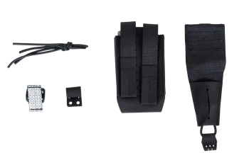 Wosport pouch for M4/M16 MG-128 type magazines Black