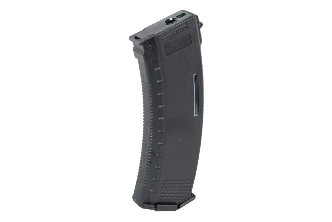 Mid-Cap magazine 130/ 30 rounds Arcturus EMM AK MOD1 Variable-Cap Windowed for AK replicas Black