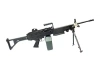 H.M.G. MK1 Machinegun replica - black