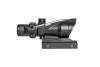 4x32 Scope Replica with Optical Fiber - Black