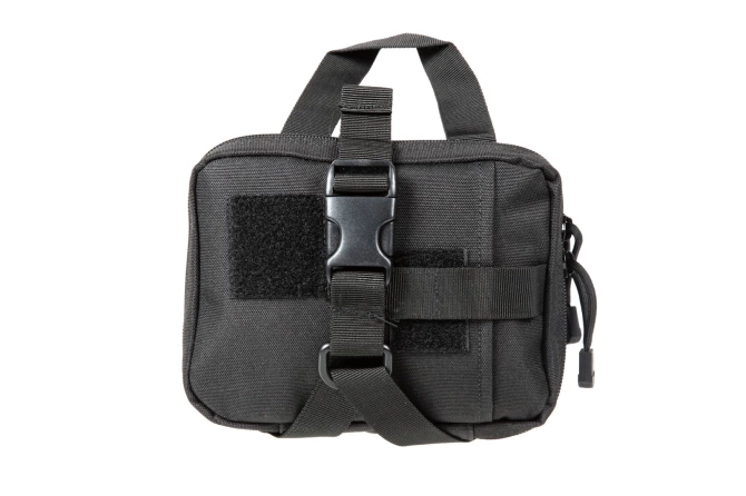 Small MOLLE Rip-Away Medical Pouch - Black