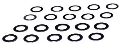 Thread-wheel spacer set