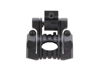 5-position flashlight mount – black