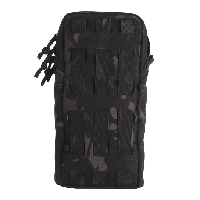 Wosport Cargo universal pocket 3x6 Vertical Laser Cut Multicam Black