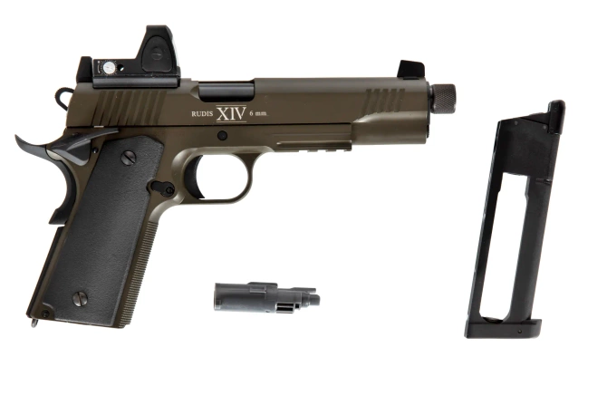 SECUTOR RUDIS MAGNA XIV CO2 Pistol Replica - Olive Drab