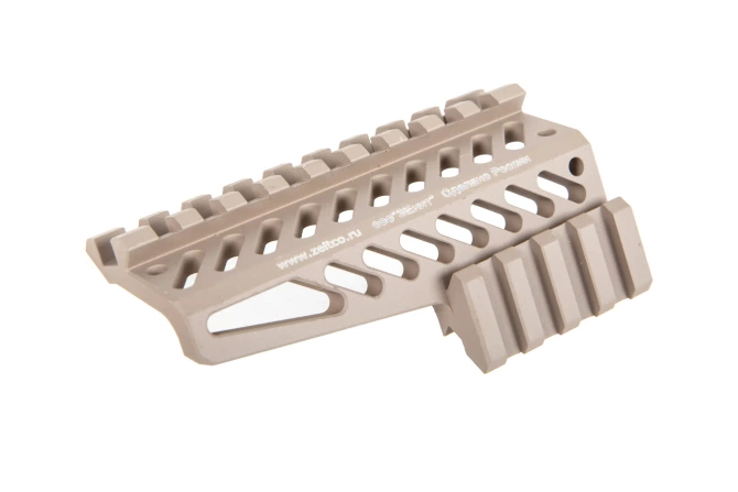 B-12 top rail for AK replicas Tan