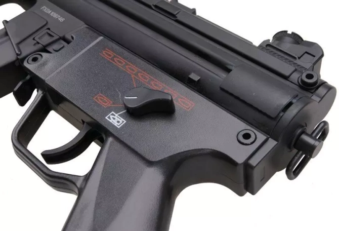 JG201 submachine airsoft gun