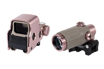 WADSN collimator set type XTO with magnifier type T33 Dark Earth