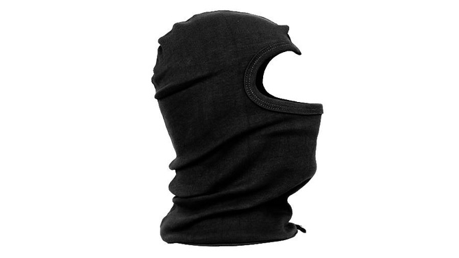 Kominiarka z jednym otworem 'M' (czarna) - TM Tactical