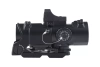 4x32E spotting scope with mini collimator - black