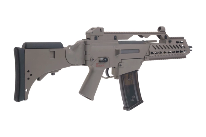 Replika karabinka SA-G11V KeyMod EBB - tan