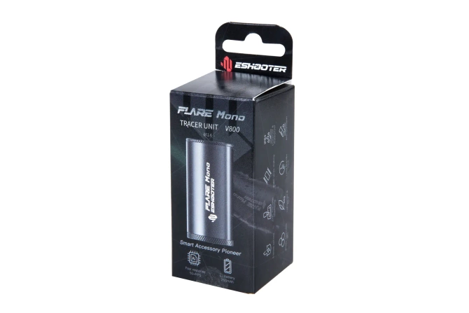 Tracer E-Shooter FLARE MONO Silencer Black