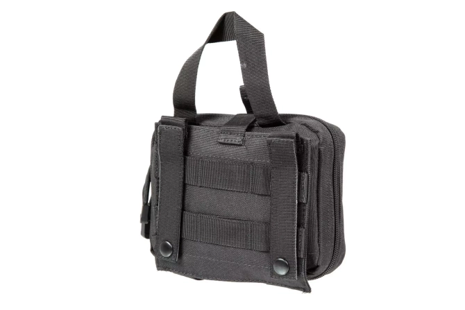 Small MOLLE Rip-Away Medical Pouch - Black