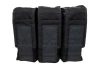 Triple lockable 7.62mm magazine pouch Emerson Gear Black