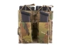Open Top double pouch for M4/M16 + pistol magazines - Multicam