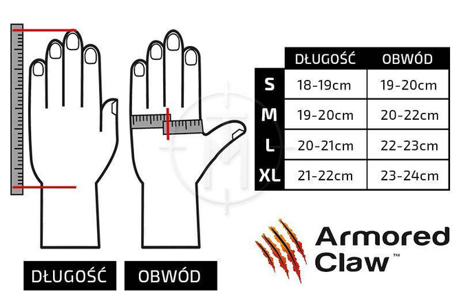 Rękawice taktyczne Armored Claw Quick Release™ - tan