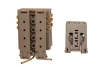 Carrier for 2 M4/M16 magazines Wosport Urban Assault Quick Pull Tan