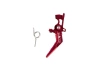 CNC Aluminum Advanced Speed Trigger Tongue (Style A) - red