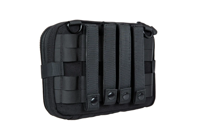 Large Administration Pouch with a Map Holder - Black