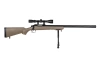 Specna Arms SA-S12 sniper airsoft rifle with scope and bipod Tan