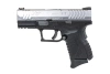 Cybergun x Springfield XDM 3.8" Compact airsoft pistol Black and silver