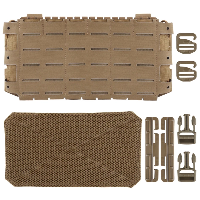 Buckle Up Laser-Cut Wosport front panel VE-77-ACC-03 Coyote Brown