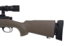 SW-04 Sniper Rifle Replica with scope and bipod (Upgraded) - tan