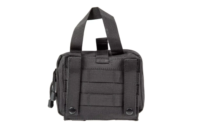 Small MOLLE Rip-Away Medical Pouch - Black