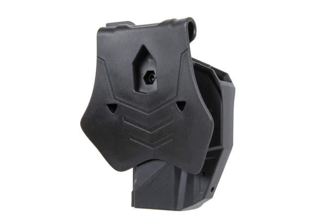 Amomax holster for Glock 19/23/32 type replicas with optics (right-handed) Black