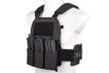 Wosport VE-75 Plate Carrier Tactical Vest Black