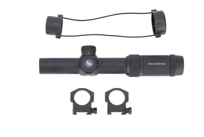 Luneta biegowa Vector Optics Forester 1-5x24 SFP FIBER LPVO SCOC-54 SFP