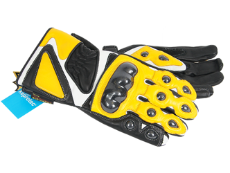 Rękawice żółte/yellow full TF-687 (S)