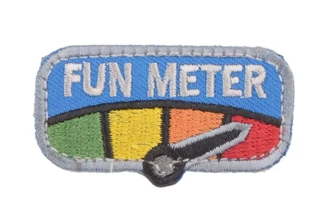 Fun Meter Badge - Full Color